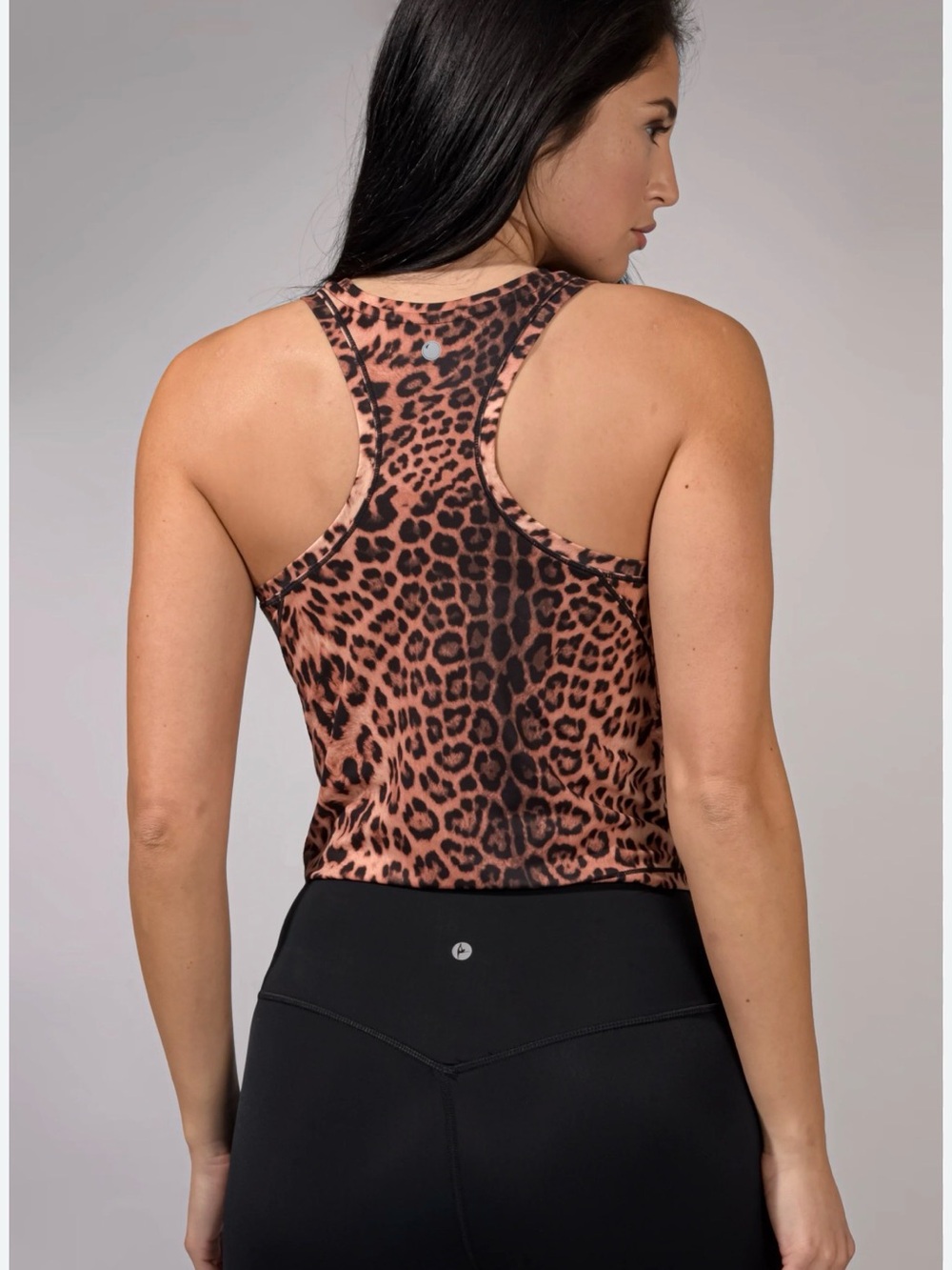 Yogalicious Leopard Racerback Tank Top